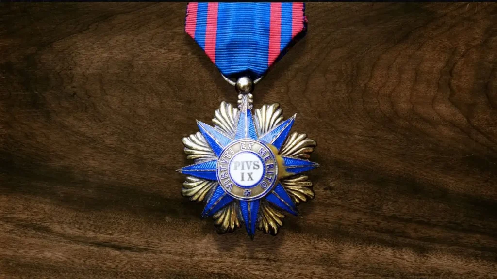 Insignia of the Order of Pius IX