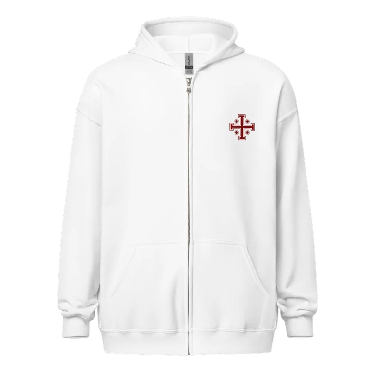 Unisex heavy blend zip hoodie